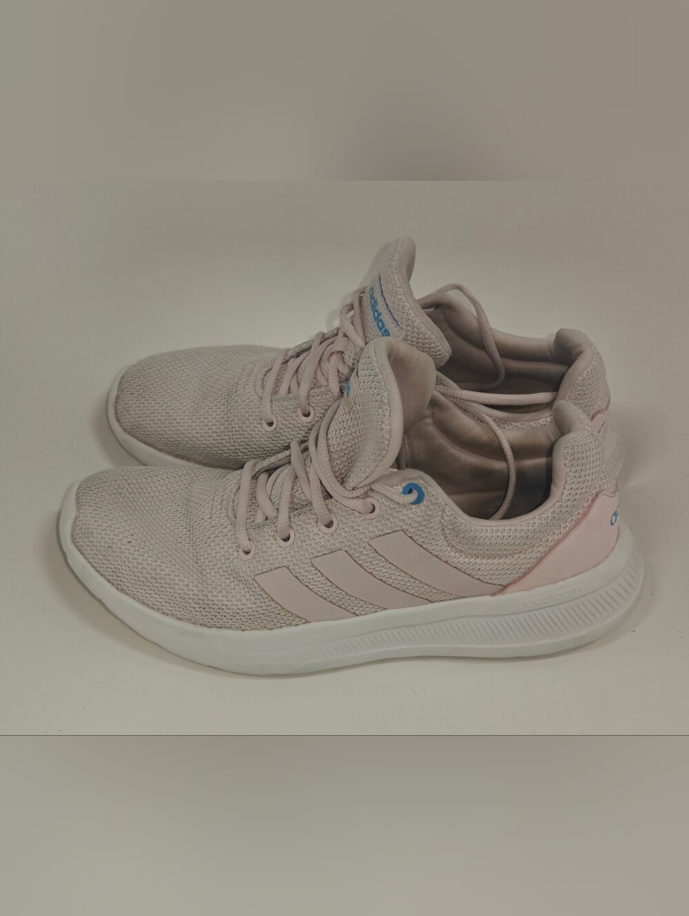 adidas Lite Racer CLN 2.0 Womens 9.5 Almost Pink Low Top Sneakers
